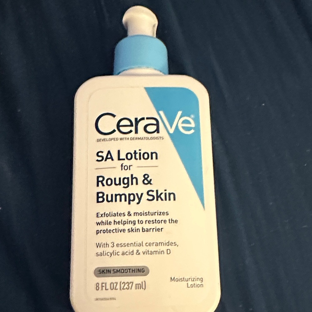 CeraVe Moisturizing SA Lotion for rough and bumpy skin